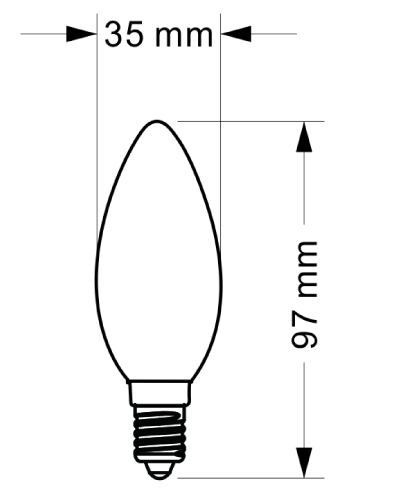 SUC LED Filament Bulb SPF-01